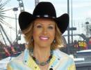 Dominique Sachse with a cowboy hat Dominique Sachse with a cowboy hat