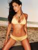 Donna Feldman ina yellow lingerie