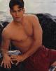Eddie Cibrian in water