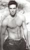 Eddie Cibrian showing his body