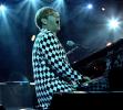 Elton John Playing Piano