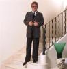 Elton John Standing On Stairs