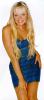 Emma Bunton looking cute in blue dress