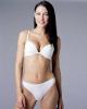 Emma Griffiths wearing white