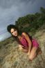 Emmanuelle Vaugier on a island