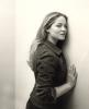 Erika Christensen Standing Along The Wall