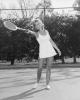 Farrah Fawcett Playing Tennis
