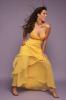 Gaby Espino in a yellow dress