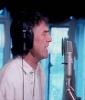 George Harrison Recording a Song