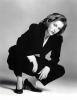 Gillian Anderson Sitting Pose