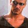 Handsome David Beckham in action