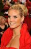 Heidi Klum in red dress
