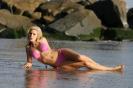 Heidi Montag on a beach Heidi Montag on a beach