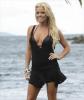 Hot looking Colleen Shannon in black dress
