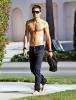 Jared Leto Walking Barefooted