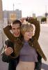 Jay Hernandez Posing on the Road