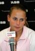 Jelena Dokic with the Mic
