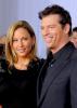 Jill Goodacre with her husband
