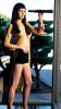 Jorja Fox Holding Binoculars