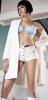 Jorja Fox in White Long Coat