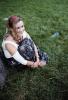 Joss Stone Sitting in the Garden