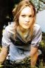 Julia Stiles Sitting in the Grass