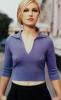 Julia Stiles in Purple