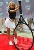 Kat DeLuna With the Giant Racket