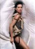 Kate Beckinsale on a parachute