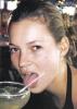 Kate Moss Enjoying the Drink
