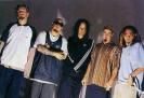 Korn Posing For A Picture
