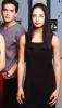 Kristin Kreuk in Black