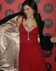Lake Bell in a red dress