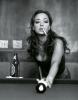 Leah Remini Playing Billiard