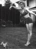 Marilyn Monroe in the Garden