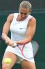 Mary Pierce playing a shot