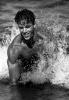 Matt Cedeno splashing in water