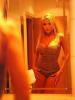 Melinda Messenger Infront of the Mirror