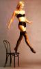 Melissa George Jumping off the Chair