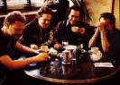 Metallica posing all of them