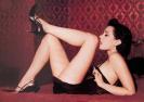Mia kirshner in Black Lingerie