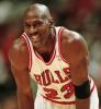 Michael Jordan During the Game