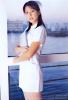 Miho Yoshioka in White