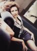 Mimi Rogers on the Sofa