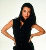 Ming Na Wen in Black