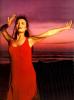 Ming Na Wen in Red