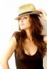 Minka Kelly Wearing a Hat