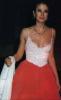 Mira Sorvino in White Red Dress