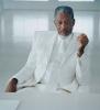 Morgan Freeman in white