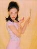 Natalie Portman Putting on Lipstick